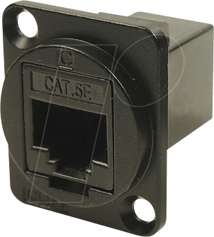 CLIFF CP30220MB - RJ45-Adapter Frontplattenmontage, Cat.5e , FT Serie