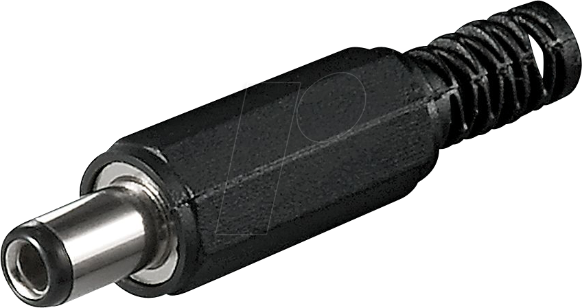 4040849111167 - GOOBAY 11116 - Hohlstecker mit Knickschutz Ø außen 55 mm Ø innen 25 mm 4040849111167 - GOOBAY 11116 - Hohlstecker mit Knickschutz Ø außen 55 mm Ø innen 25 mm