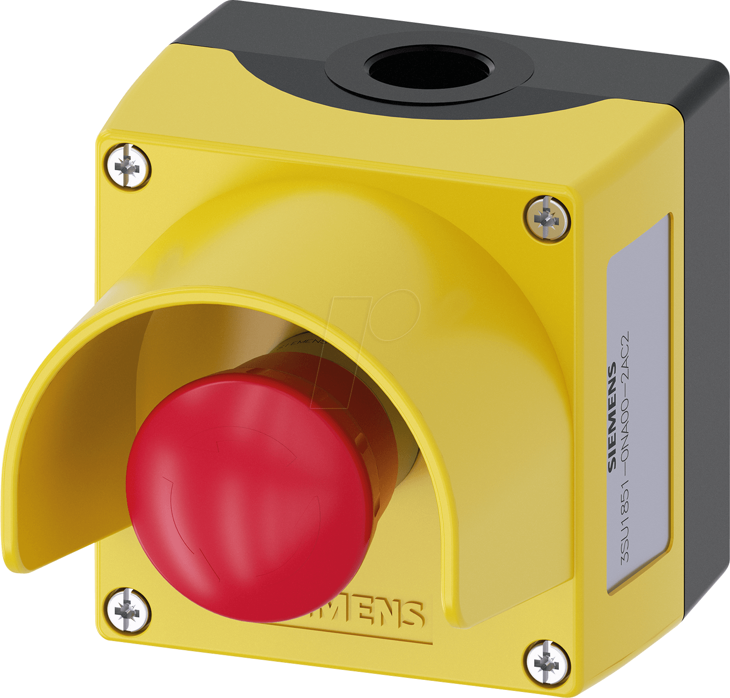 ACT51 0NA00-2AC2: Not-Aus-Schalter SIRIUS ACT, rot - gelb bei reichelt  elektronik