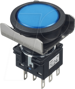 ID LBW6BA1T6S - Einbautaster LBW, 26 mm , 2 CO