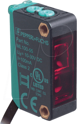 4050143026166 - P+F ML100-001 - Lichttaster 1000 mm PNP 10-30 V M8-Stecker