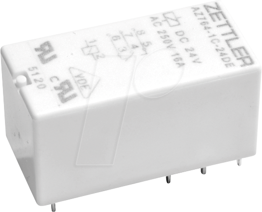 AZ764-1CE-230A - Miniatur-Power-Relais, 230 V AC, 16 A, 1 CO