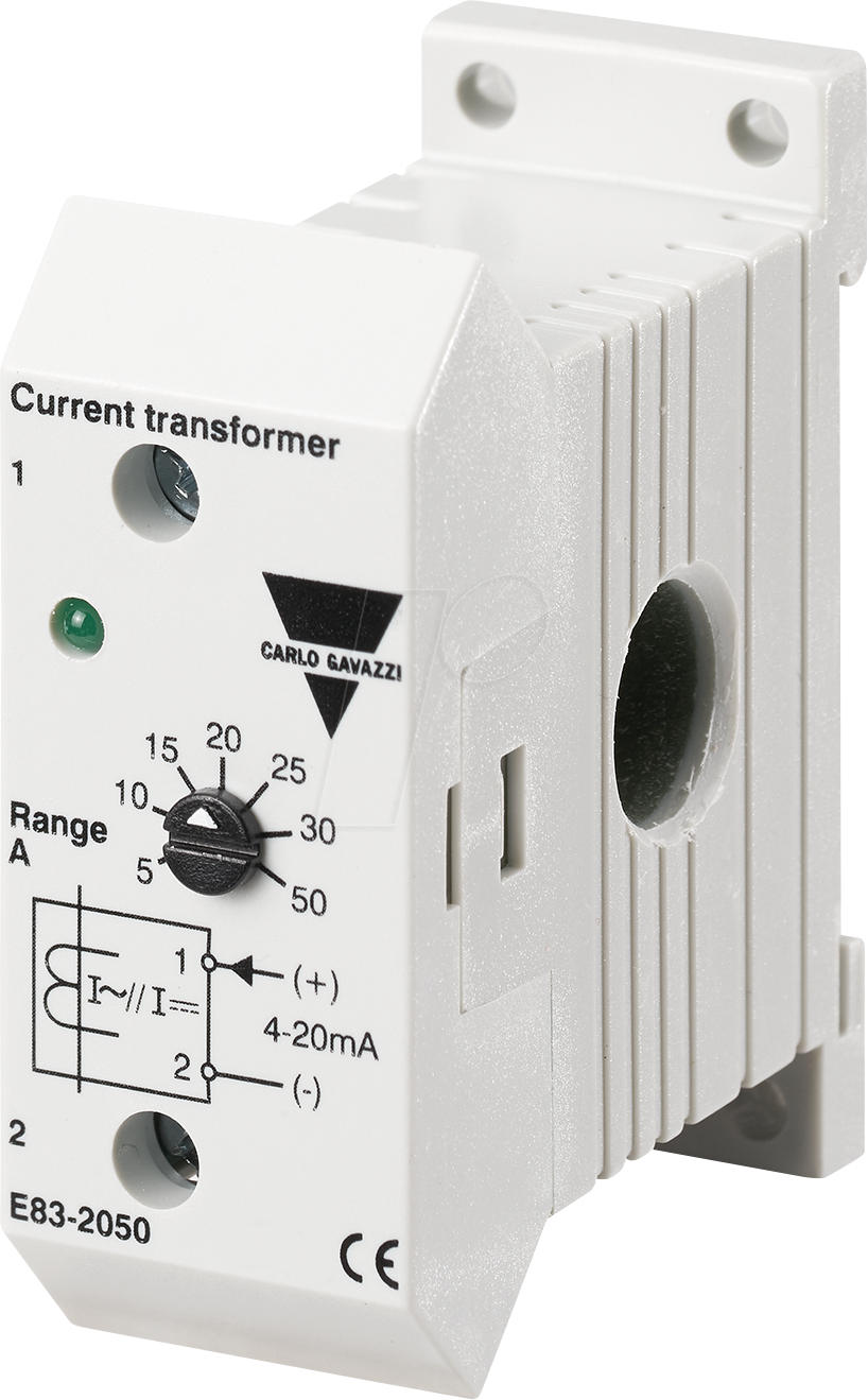 E83-2050 - AC Stromwandler E83-2050, 50 A, 4 - 20 mA DC, Analogausgang SPS