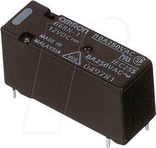 G6RN-1 12DC - Leistungsrelais G6RN, 1 CO, 12 V DC, 8 A