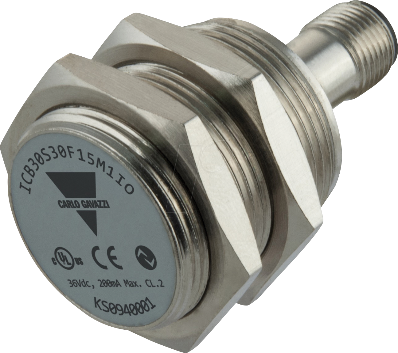 5709870394596 - ICB30S30F15M1IO - induktiver Näherungssensor M30 bündig 0-15mm PNP NPN IO-Lin