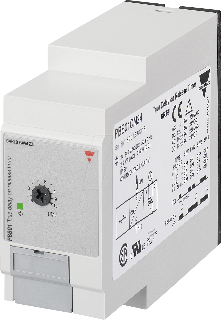 PBB01CM24 - Zeitrelais PBB01, 1 Wechsler, 24 - 240 V AC / DC