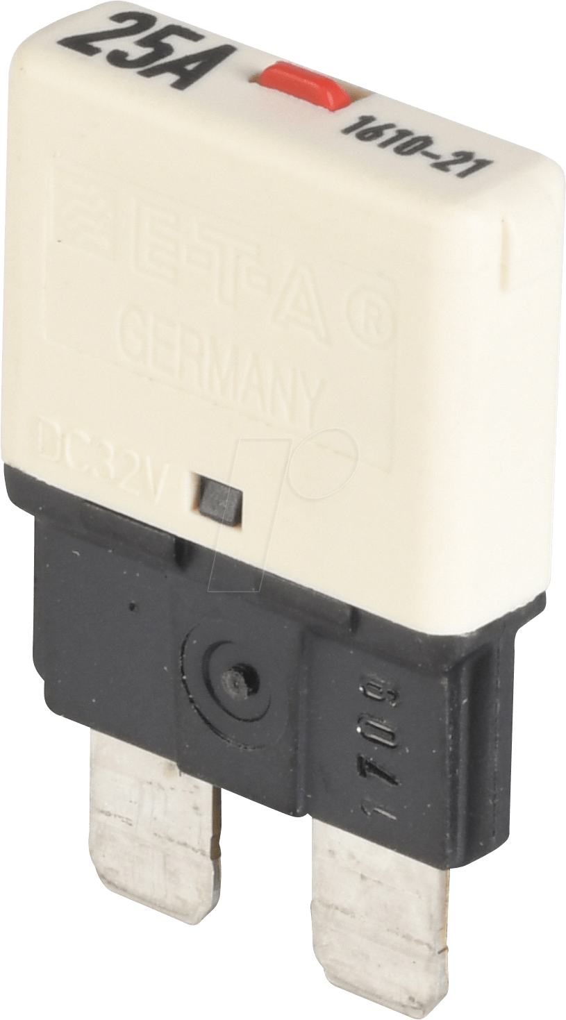 ETA Automotive circuit breakers 25 A | Automotive fuses at very ...