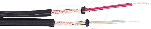 ML 214-50 - Mikrofonleitung, 2 x 0,14 mm², flach, 50 m