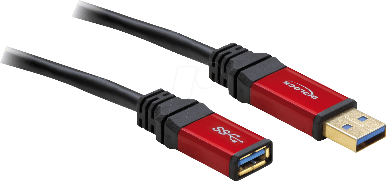 USB 2.0 A Stecker auf A Buchse Verlängerungskabel 2M 3M – CABLETIME