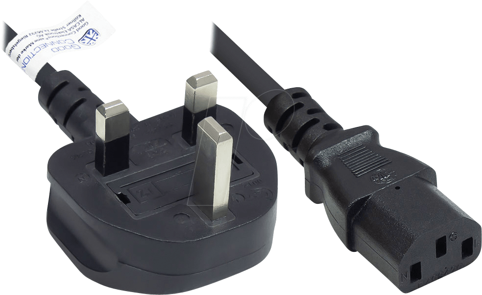 Vogueing Tool UK-Netzstecker – 2 Stück, 13 A, 250 V, Mit Schalter & Neon-Licht
