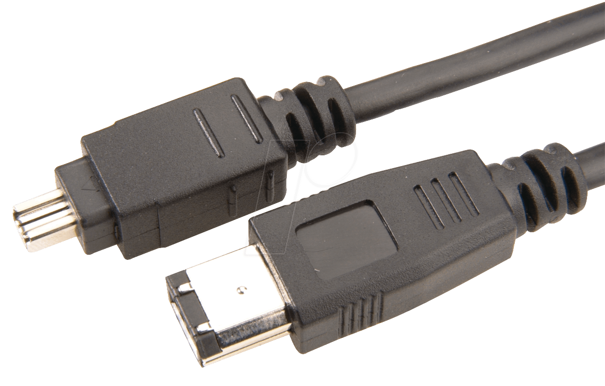 4017538772138 - AK FW 6-4 3M - Firewire Kabel 4-pol ST  6-pol ST 3m