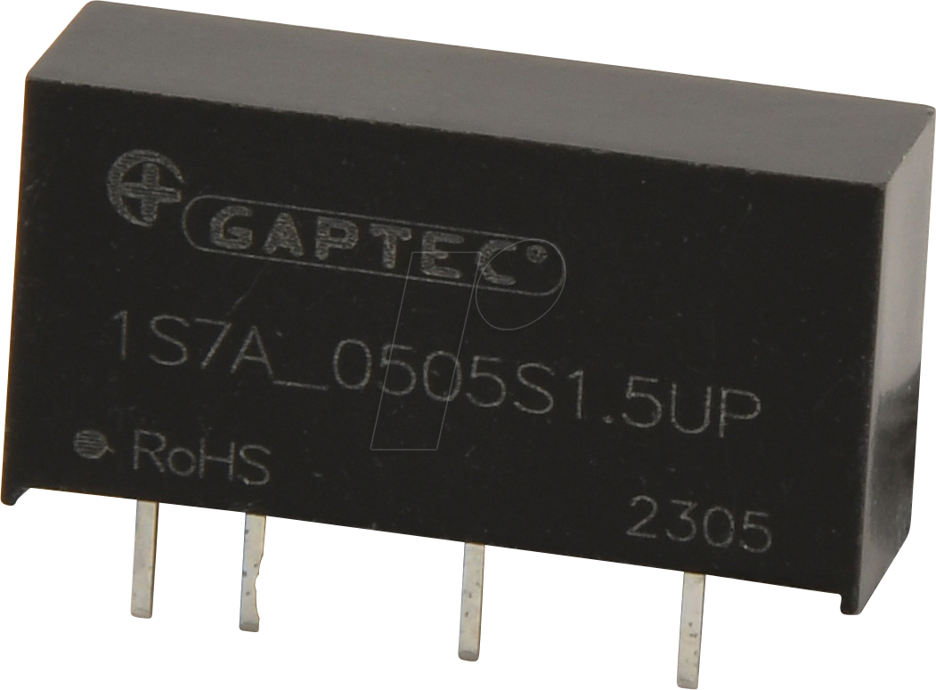 Image of 1S7A_0505S1.5UP - DC/DC-Wandler, 1 W, 5 V, SIL 7