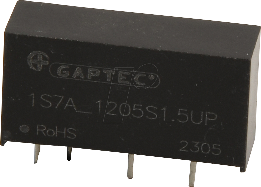 Image of 1S7A_1205S1.5UP - DC/DC-Wandler, 1 W, 5 V, SIL 7