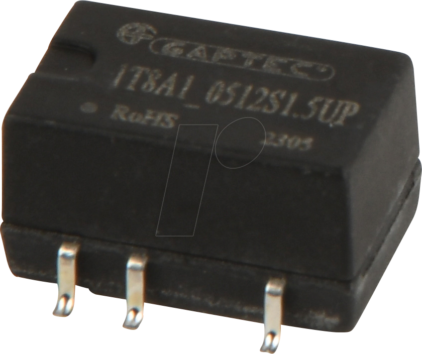 Image of 1T8A1_0512S1.5UP - DC/DC-Wandler, 1 W, 12 V, SMD 8