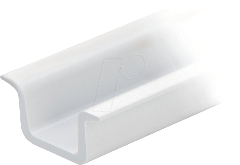 WAGO 210-509 - Tragschiene, Kunststoff, 35 x 15 mm, 2 m, lichtgrau