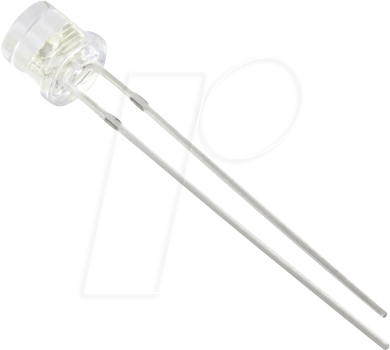 5603R1C-KHB-A - LED 5mm, bedrahtet, rot, 450 mcd, 90°
