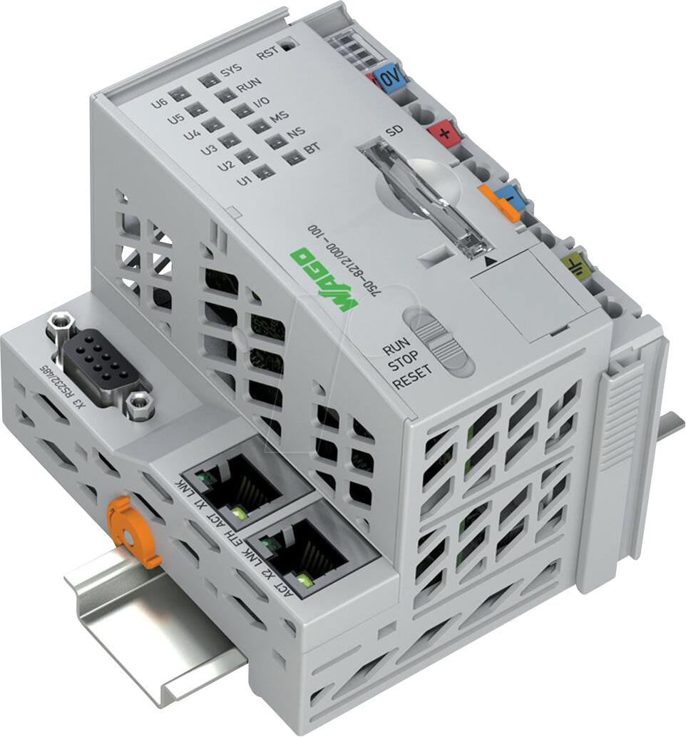 WAGO 750-8212/1 - Controller PFC200, 2. Gen., 2 x ETHERNET