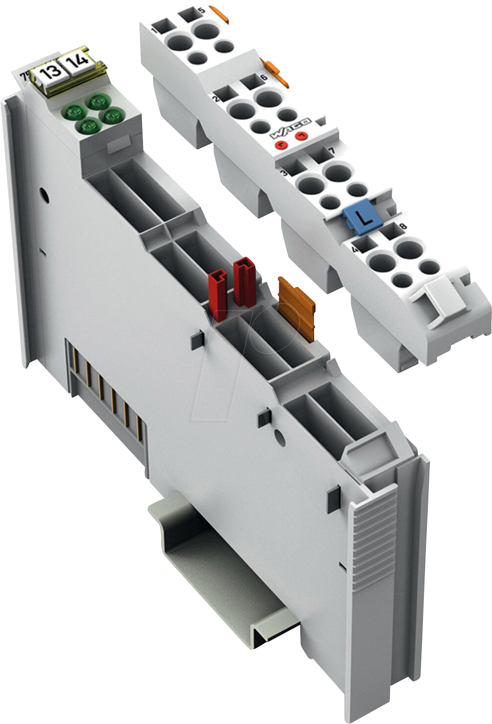 WAGO 753-440 - 4-Kanal-Digitaleingang, 120/ 230 V AC