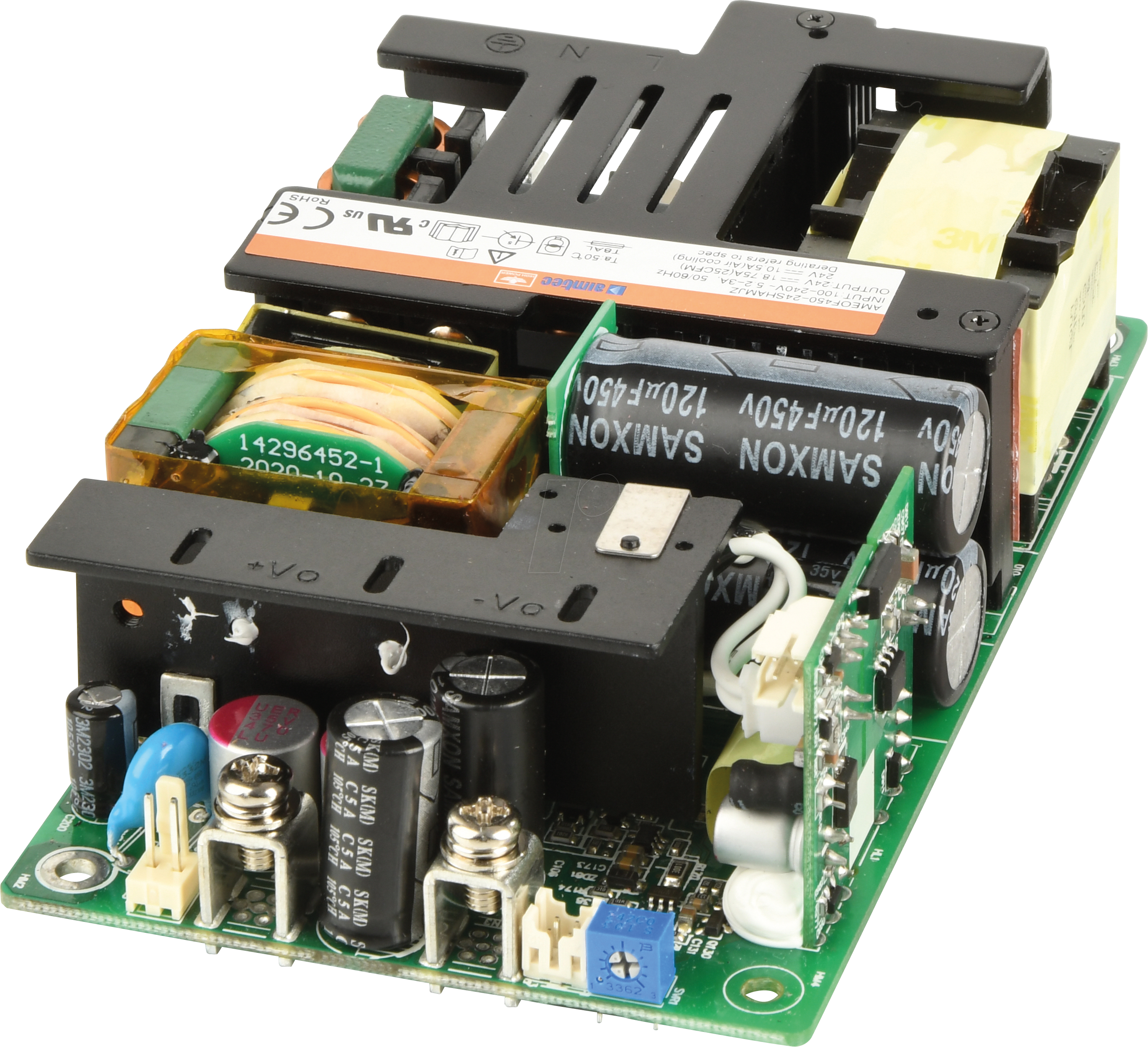 AMEOF450-24 - AC/DC-Wandler, 90 - 264 V AC, 25,2 V DC, 18,75 A, Modul