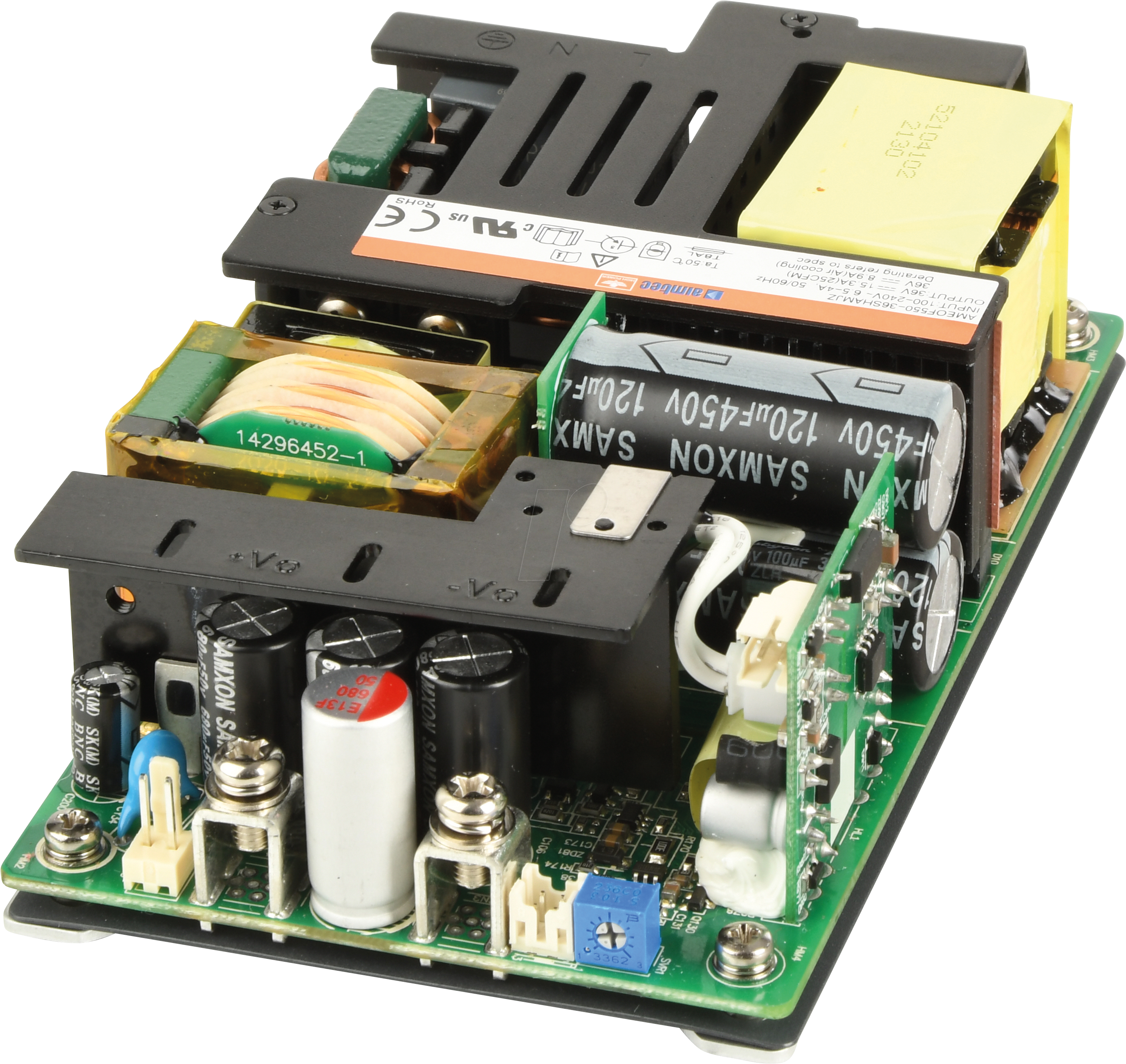 AMEOF550-36 - AC/DC-Wandler, 90 - 264 V AC, 37,8 VDC, 15,3 A, Modul