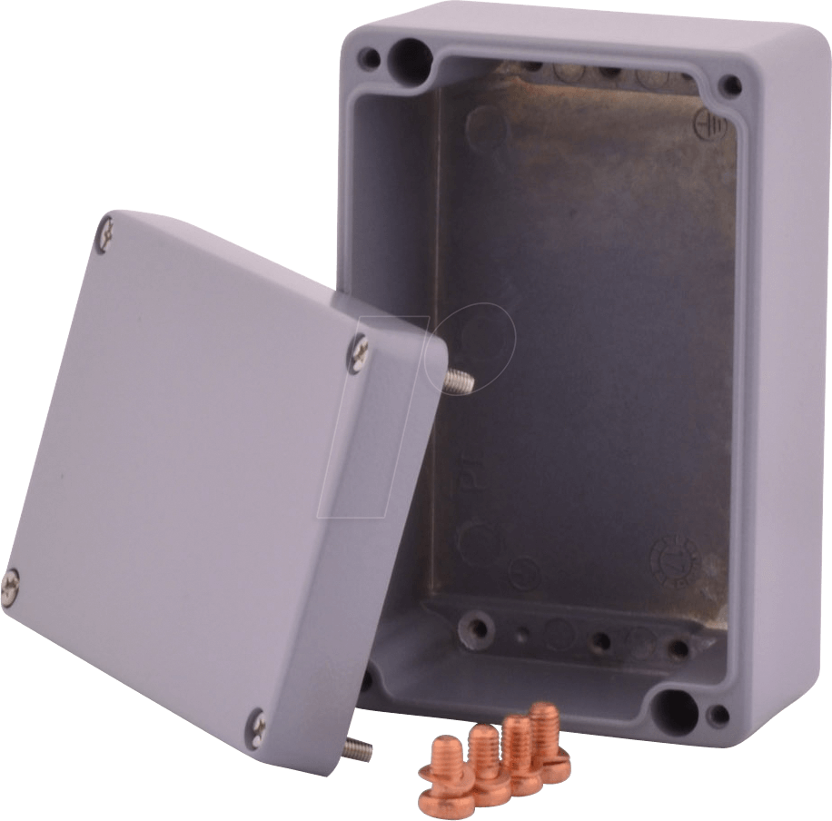 ALTR 1258057 GR - Aluminiumgehäuse Alster, 125 x 80 x 57 mm