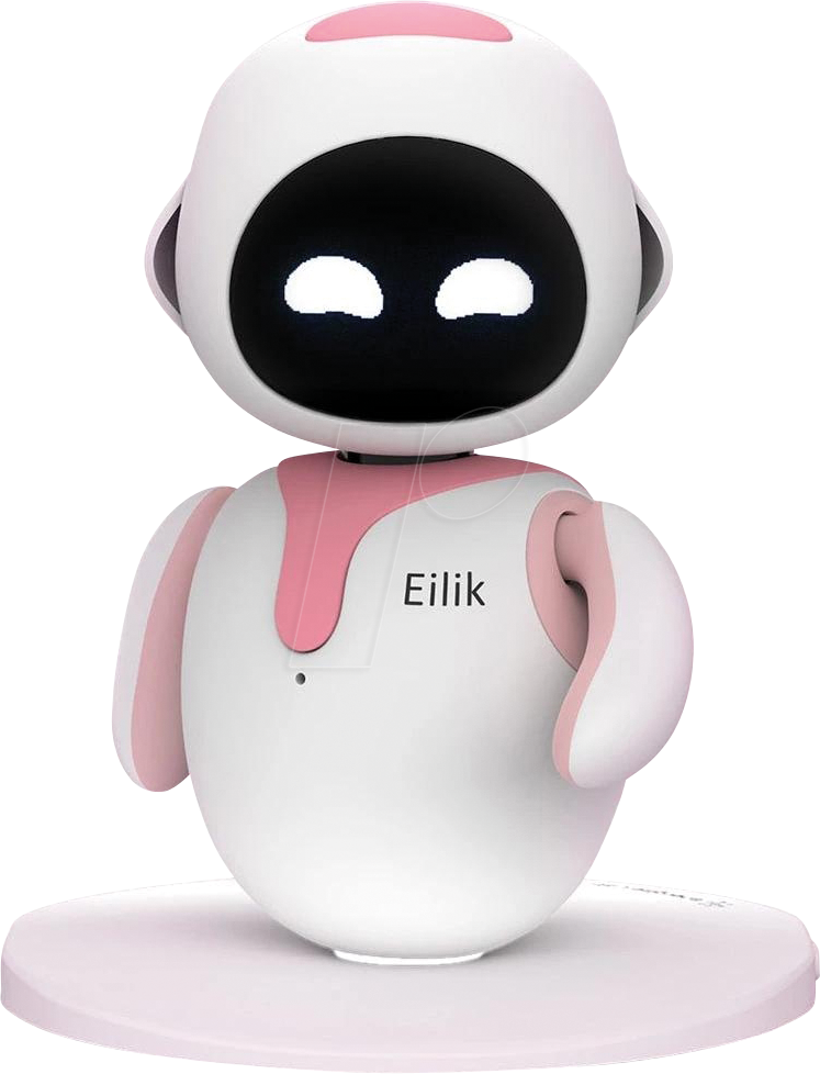 EILIK-BOT-PINK - Begleitroboter, Energize Lab Eilik, pink