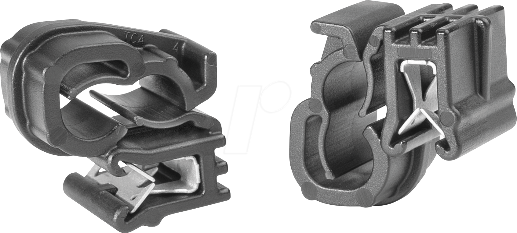 4031026729701 - Hellermann EC1-3SPDHC6-7 Befestigungsbinder Edgeclip 151-04010 (Inhalt 100 Stück)