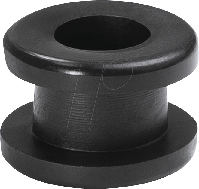 HT 633-03040 - Kabeldurchführung, Ø11.0 mm, schwarz