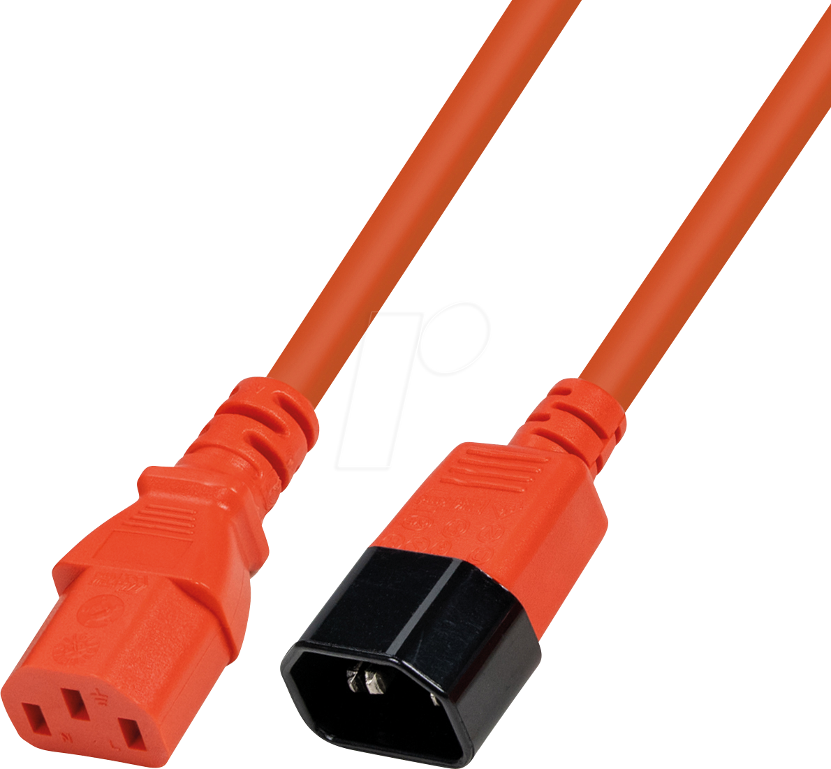 4260310269191 - TTL 7100-03M-R - Netzkabel C13 auf C14 03 m rot