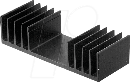 SK 04/75/SA - Kühlkörper, 75 mm, Alu, 2 K/W