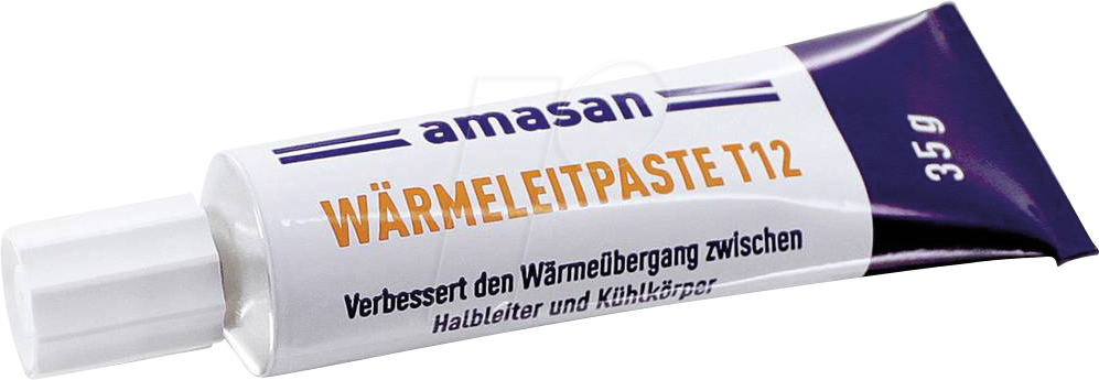 4006062703510 - AMA WLP-T12 35G - Amasan Wärmeleitpaste T12 35g-Kartusche 4006062703510 - AMA WLP-T12 35G - Amasan Wärmeleitpaste T12 35g-Kartusche