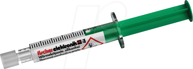 LEITPASTE 3 5ML - Wärmeleitpaste, silikonfrei, Metalloxydpulver, 5ml-Spritze