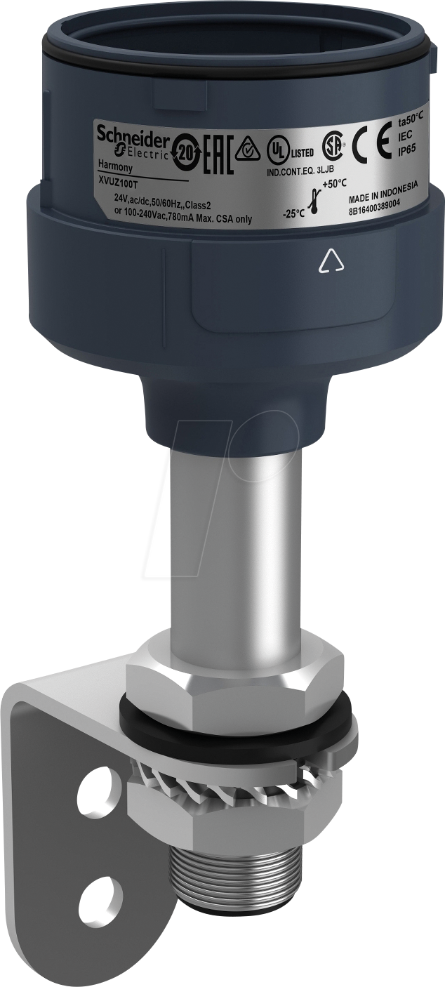 XVUZ100T - Befestigungswinkel für Signalsäule, mit Aluminiumrohr 100 mm