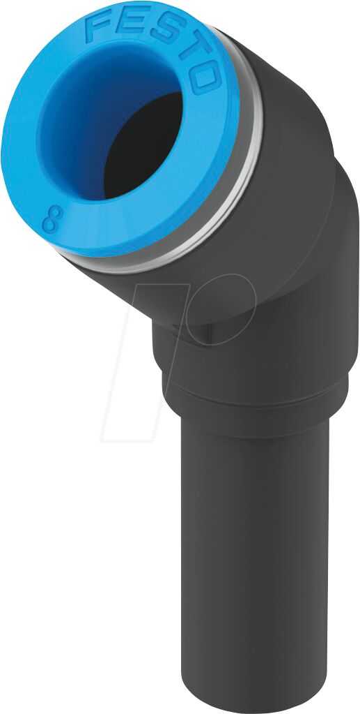 4052568023751 - 130617 - Steckverbindung 45° Winkel Ø 4 mm  Ø 4 mm