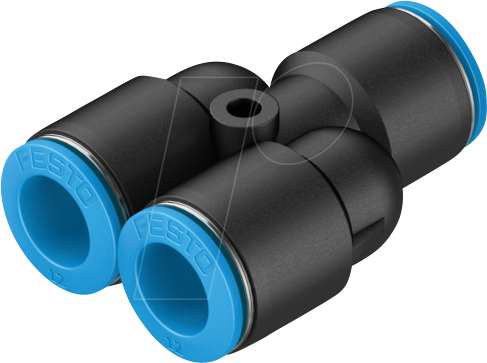 4052568025304 - 130809 - Steckverbindung Y-Form 3x Ø 8 mm 4052568025304 - 130809 - Steckverbindung Y-Form 3x Ø 8 mm