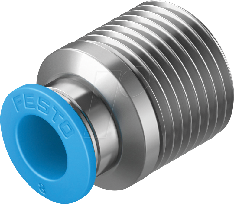 4052568031220 - 153017 - Steckverschraubung gerade mit Innensechskant R3 8  Ø 8 mm