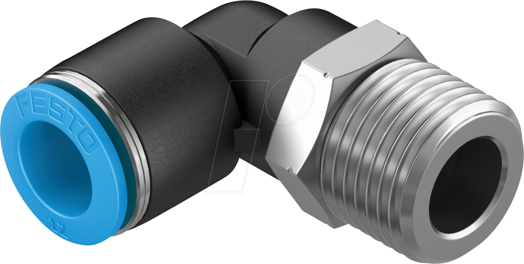 4052568031503 - 153054 - Steckverschraubung L-Form mit Außensechskant R1 2 Ø 12 mm 4052568031503 - 153054 - Steckverschraubung L-Form mit Außensechskant R1 2 Ø 12 mm