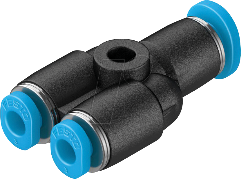 4052568034313 - 153373 - Steckverbindung Y-Form 2x Ø 4 mm  1x Ø 3 mm