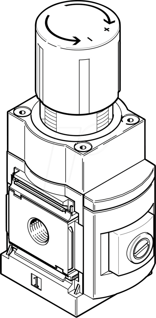 4052568175092 - 538010 - Präzisions-Druckregelventil G1 4 01 … 14 MPa