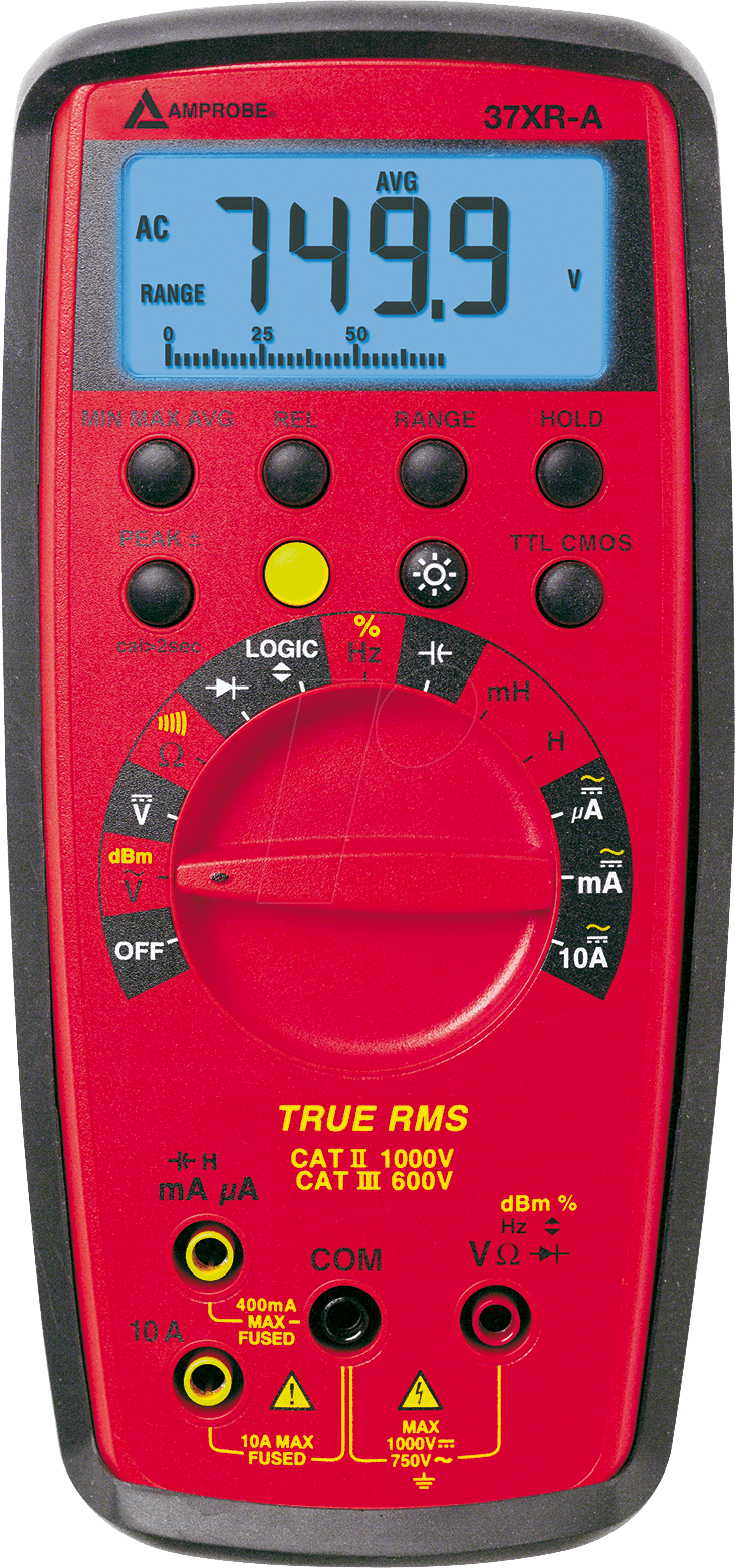 0095969365390 - 37XR-A - Multimeter 37XR-A digital 10000 Counts TRMS 0095969365390 - 37XR-A - Multimeter 37XR-A digital 10000 Counts TRMS