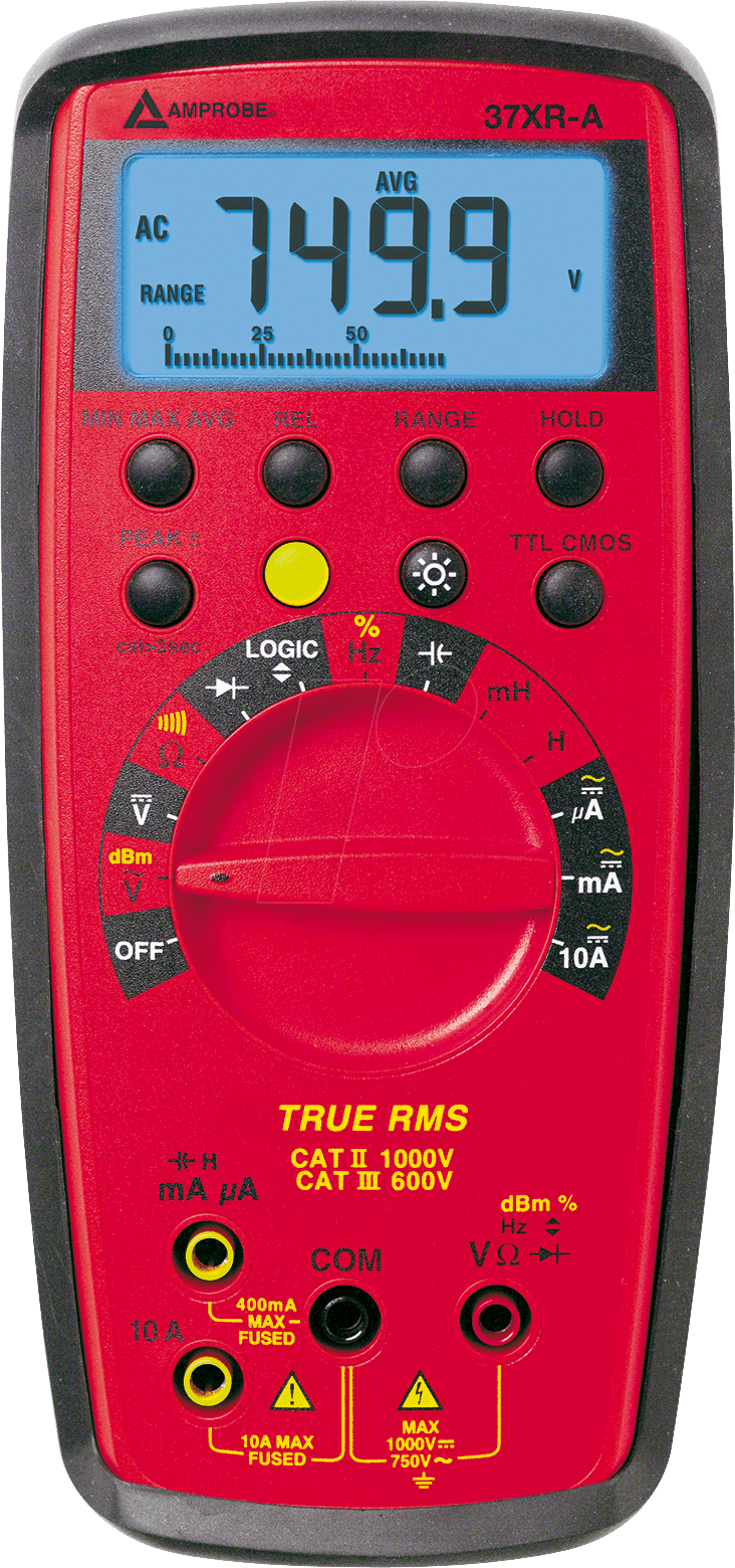 0095969365390 - 37XR-A - Multimeter 37XR-A digital 10000 Counts TRMS