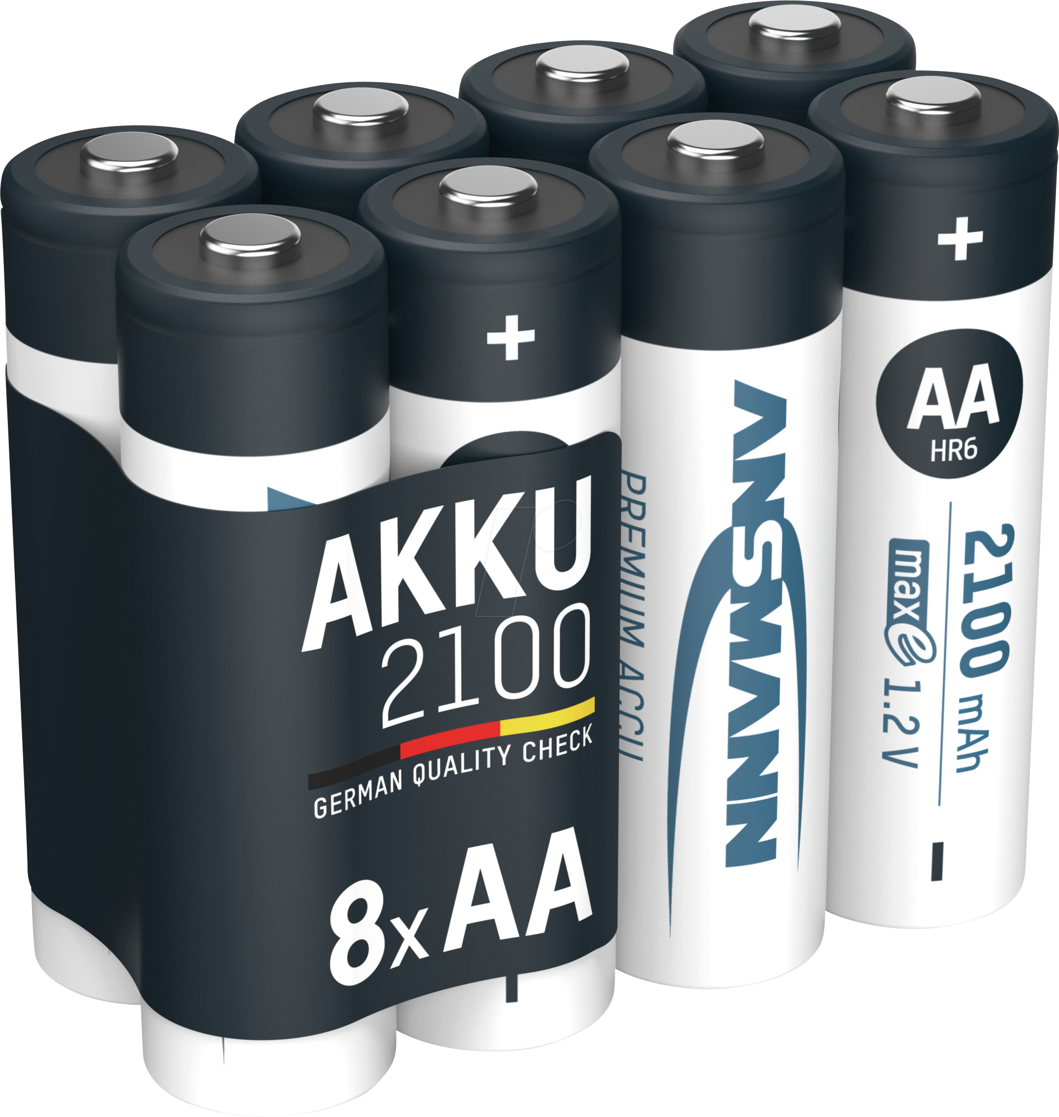 4013674011346 - ANS 1322-0001510 - NiMH-Akku maxE AA (Mignon) 2100 mAh 8er-Pack