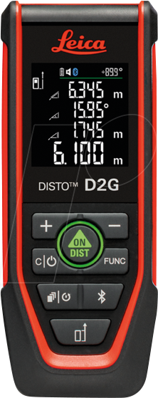 DISTO D2G - Laserentfernungsmesser DISTO D2G, 0,05 - 120 m