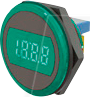 DMR20420SGC - LCD-Einbaumessgerät, Prozesskontrolle, grün, 4 - 20 mA