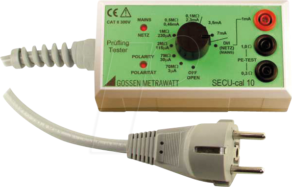 4012932111675 - Metrawatt Z715A Z715A Kalibrieradapter SECU-CAL 10 für Gerätetester Secutest 1 St