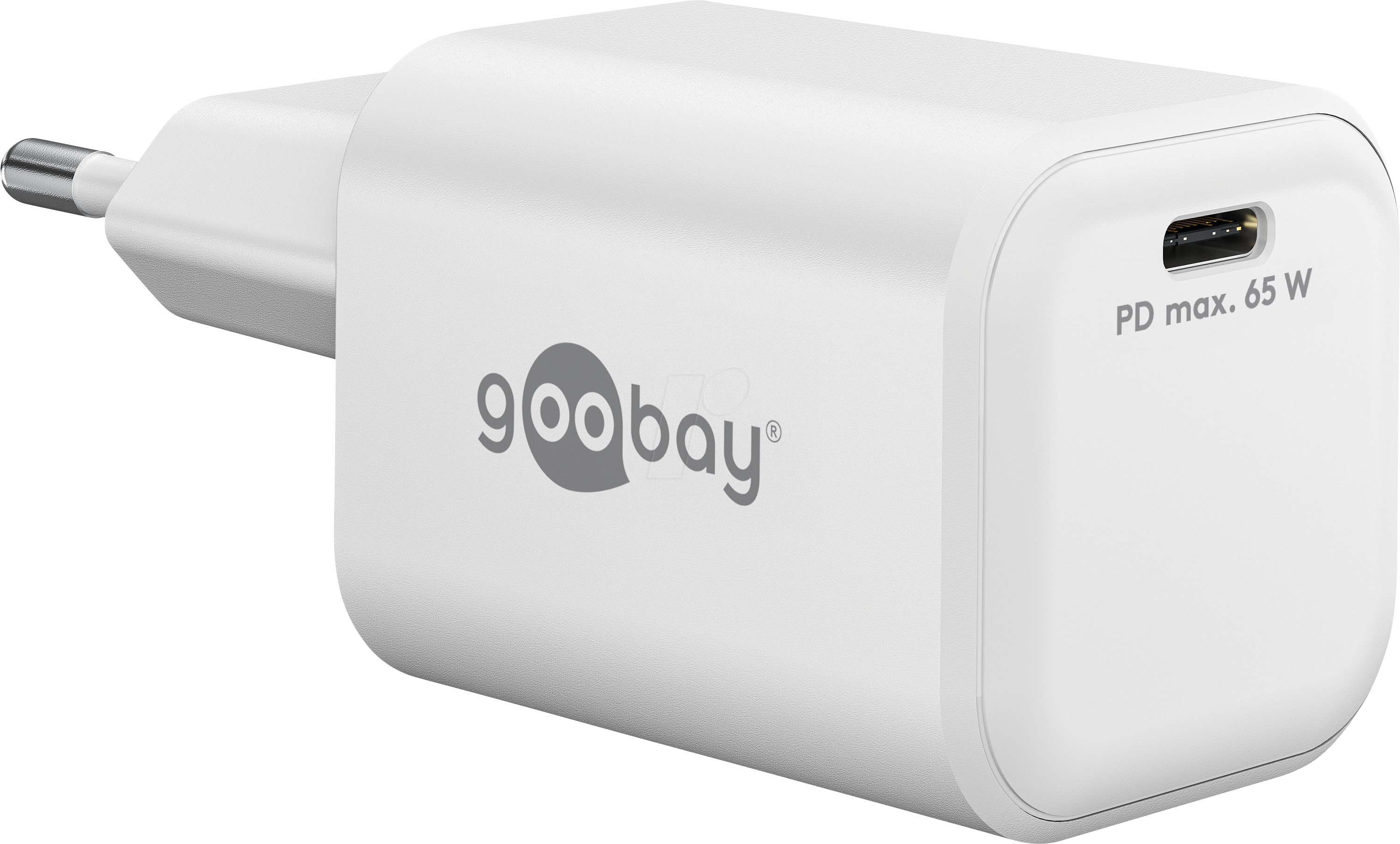 4040849791567 - GOOBAY 79156 - USB-Ladegerät 65 W GaN 1x USB-C weiß
