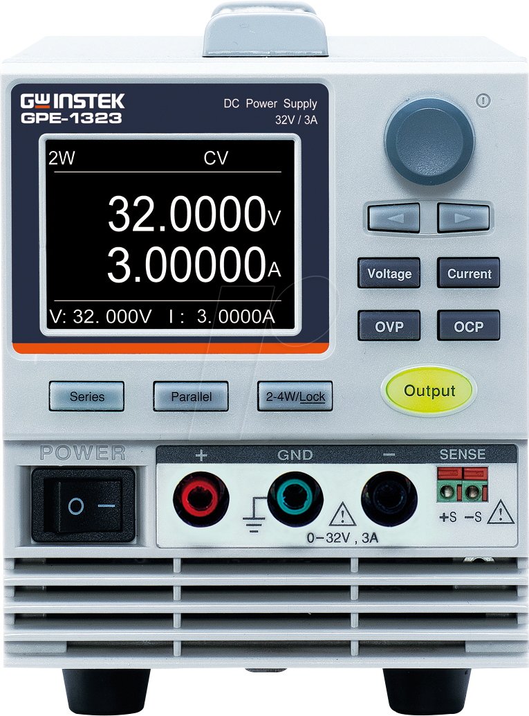 4711458123055 - GPE-1323 - Labornetzgerät 96 W 0 - 32 V 0 - 3 A 1 Kanal DC 4711458123055 - GPE-1323 - Labornetzgerät 96 W 0 - 32 V 0 - 3 A 1 Kanal DC