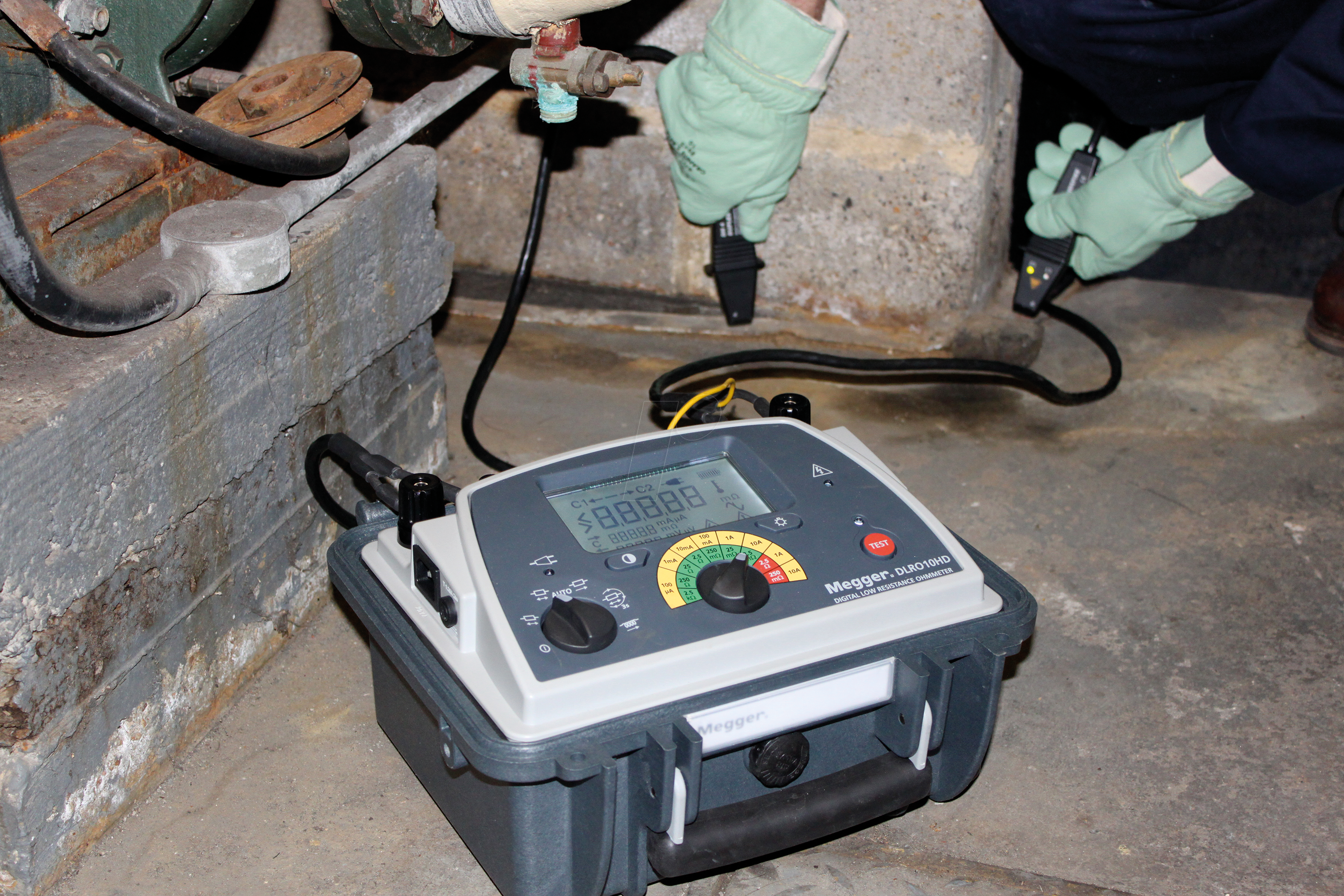 Isnulation Measuring Instruments MEGGER DLRO10HD microohmmeter, 10 A, digital | Insulation measuring ...