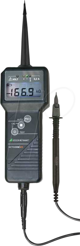 4012932112177 - Metrawatt METRAOHM 413 Niederohmmessgerät CAT II 600 V CAT III 300 V LCD