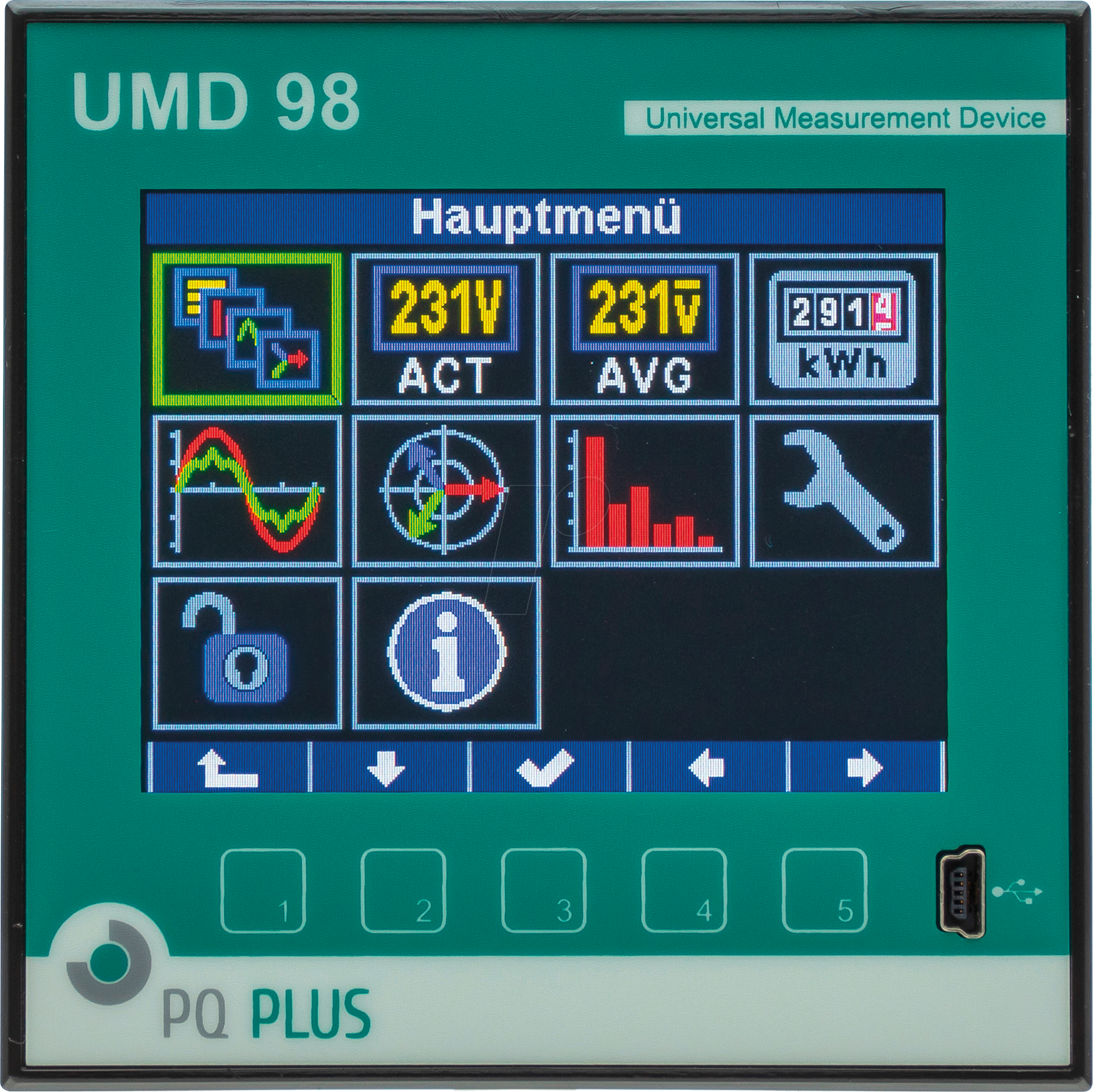 PQPLUS UMD98 - LCD-Universalmessgerät UMD 98RCM